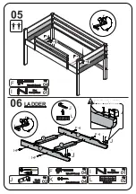 Preview for 8 page of Donco kids 5000 LOW LOFT BED Assembly Instructions Manual