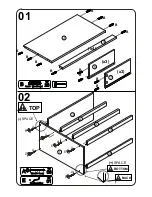 Предварительный просмотр 3 страницы Donco kids 795 Assembly & Instruction Manual