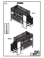 Preview for 10 page of Donco kids STAIRWAY FOR BUNK BED  210 Assembly Instructions Manual