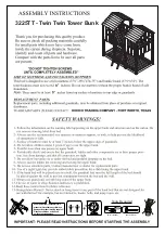 Preview for 1 page of Donco 3225TT Assembly Instructions Manual