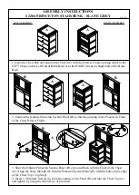 Предварительный просмотр 5 страницы Donco PRINCETON STAIR BUNK 2204 Assembly Instructions Manual