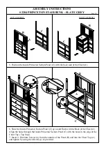 Предварительный просмотр 6 страницы Donco PRINCETON STAIR BUNK 2204 Assembly Instructions Manual