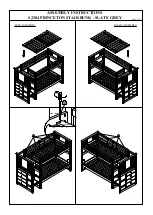 Предварительный просмотр 12 страницы Donco PRINCETON STAIR BUNK 2204 Assembly Instructions Manual