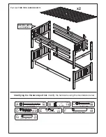 Предварительный просмотр 3 страницы Donco TWIN TWIN BUNK BED 210 Assembly Instructions Manual