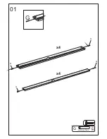 Предварительный просмотр 4 страницы Donco TWIN TWIN BUNK BED 210 Assembly Instructions Manual