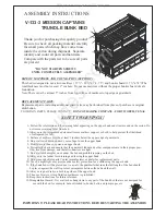 Donco V-133-3 Assembly Instructions Manual предпросмотр