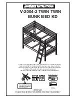 Preview for 2 page of Donco V-2004-2 TWIN Assembly Instruction Manual