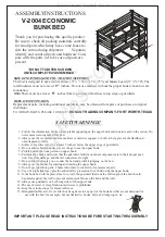 Donco V-2004 Assembly Instructions Manual предпросмотр