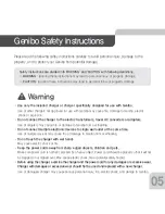 Preview for 5 page of Dongbu Robot Genibo SD User Manual