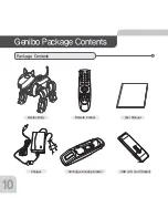 Preview for 10 page of Dongbu Robot Genibo SD User Manual