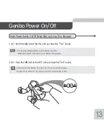 Preview for 13 page of Dongbu Robot Genibo SD User Manual