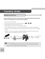 Preview for 44 page of Dongbu Robot Genibo SD User Manual