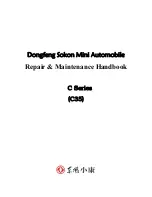 Dongfeng Sokon; C Series Repair & Maintenance Handbook preview