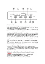 Preview for 3 page of DongGuan Hiper Song Electronic Technology HS-BT183 Instruction Manual