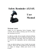 Dongguan Wanma Electronic AX/16X User Manual preview