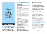 Preview for 1 page of Donner ABY BOX Owner'S Manual