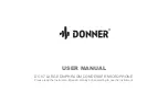 Donner DC 87 User Manual preview