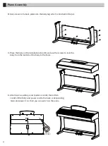 Предварительный просмотр 6 страницы Donner DDP-300 Owner'S Manual