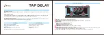 Предварительный просмотр 2 страницы Donner Tap Delay Owner'S Manual