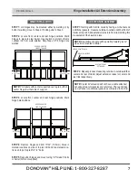 Предварительный просмотр 7 страницы Donovan Sidewinder Owner'S Manual