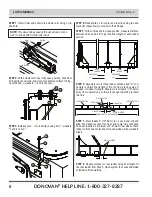 Предварительный просмотр 8 страницы Donovan Sidewinder Owner'S Manual