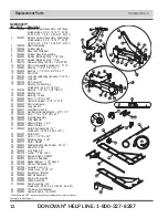 Preview for 12 page of Donovan Sidewinder Owner'S Manual