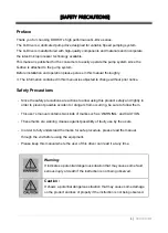 Preview for 3 page of dooch Q-Drive NQ-0075-S User Manual