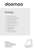 Предварительный просмотр 1 страницы doomoo Snoogy User Instructions