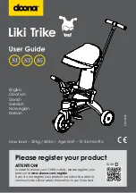 Предварительный просмотр 1 страницы doona Liki Trike User Manual