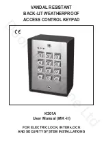 Предварительный просмотр 1 страницы Door entry online K301A User Manual