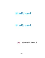 Предварительный просмотр 1 страницы DoorBird BirdGuard Installation Manual