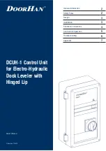 Предварительный просмотр 1 страницы DoorHan DCUH-1 Owner'S Manual