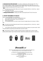 Предварительный просмотр 2 страницы DoorHan DHRE-1 Installation And Operation Manual