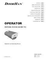 DoorHan FAST-750 Installation And Operating Manual preview