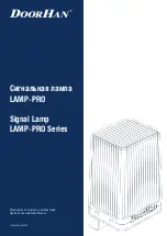 DoorHan LAMP-PRO Series Operation And Installation Manual preview