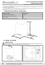 Preview for 2 page of DoorHan LAMP-PRO Series Operation And Installation Manual