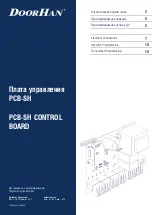 Preview for 1 page of DoorHan PCB-SH Programming Instructions Manual