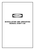 DoorHan SHAFT-120 Installation And Operating Manual предпросмотр