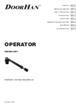 DoorHan Swing-2500 Installation And Operating Manual preview