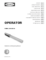 Preview for 1 page of DoorHan SWING-3000 Installation And Operating Manual