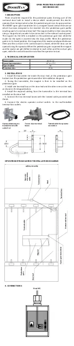 Предварительный просмотр 2 страницы DoorHan WDKIT Quick Start Manual