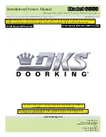 Preview for 46 page of DoorKing 6555 Installation & Owner'S Manual