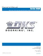 Предварительный просмотр 36 страницы DoorKing Series 9500 Owner'S Manual