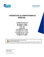 Предварительный просмотр 1 страницы Doosan 10/370 Operation And Maintenance Manual