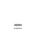 Preview for 2 page of Doosan 7/73-10/53 Operation And Maintenance Manual