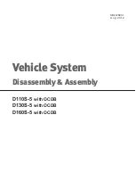 Doosan D110S-5 with OCDB Disassembly/Assembly предпросмотр