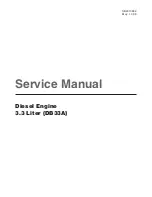 Preview for 1 page of Doosan DB33A Service Manual