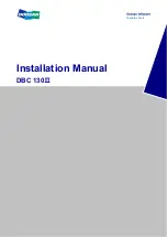 Doosan DBC 130 II Installation Manual preview