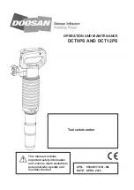 Doosan DCT12PS Manual preview