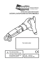 Doosan DCT2PS Operation And Maintenance preview